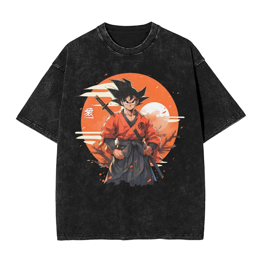Summer Away Clothing - Camiseta Oversize de Hombre Lavada Estilo