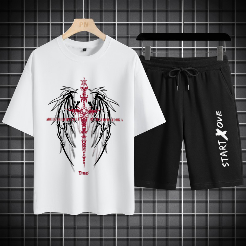 Summer Youth Clothing - 1 pieza de conjunto de camiseta