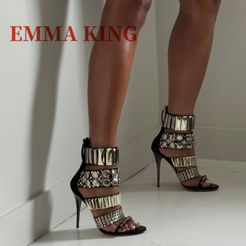 Summer Clothing Dress - Sandalias con correa en el tobillo