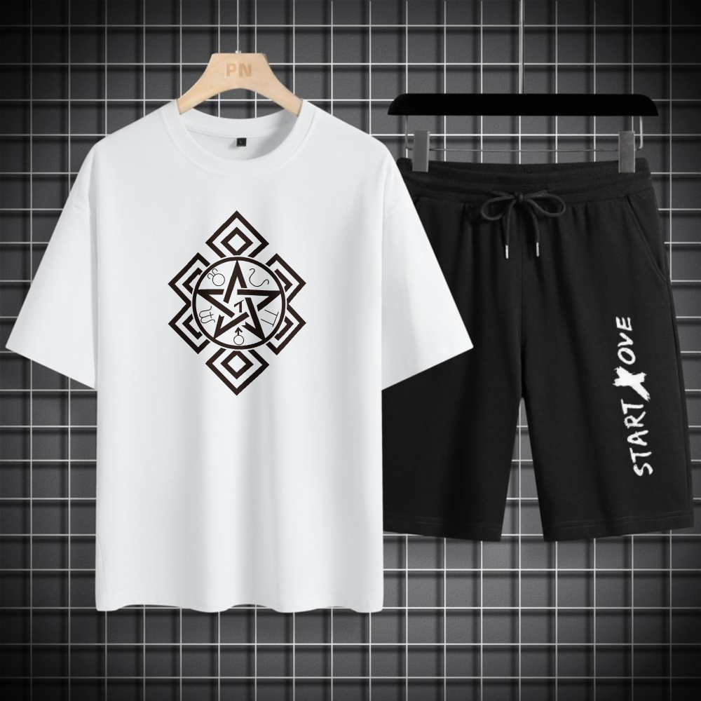 Summer Youth Clothing - 1 pieza de conjunto de camiseta