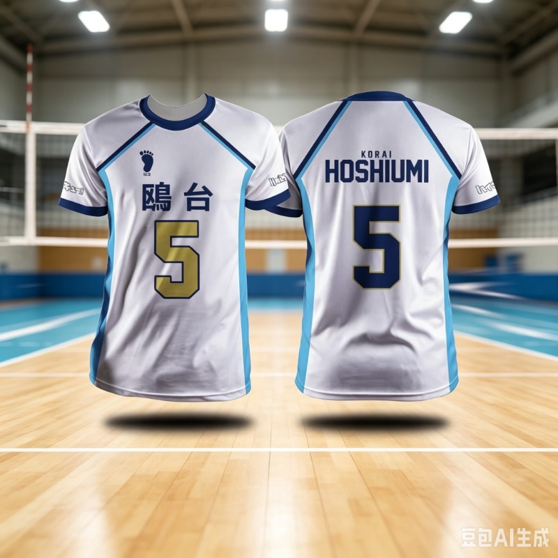 Summer Edit Clothing - Camiseta de Voleibol Kamomedai 2026, Diseño