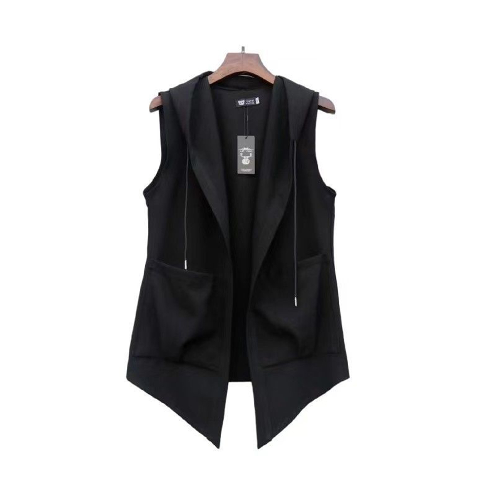 Summer Clothing Trends 2026 - Chaleco con Capucha y Bolsillos para