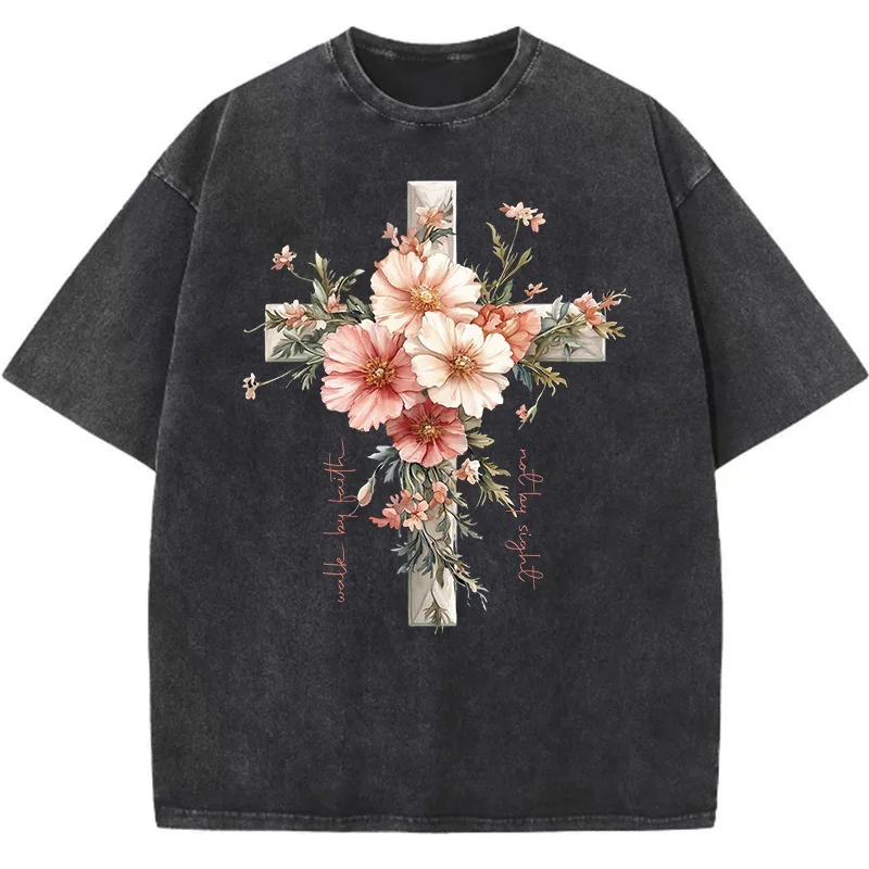 Summer Clothing Quotes - Camisas cristianas florales, camiseta ligera de