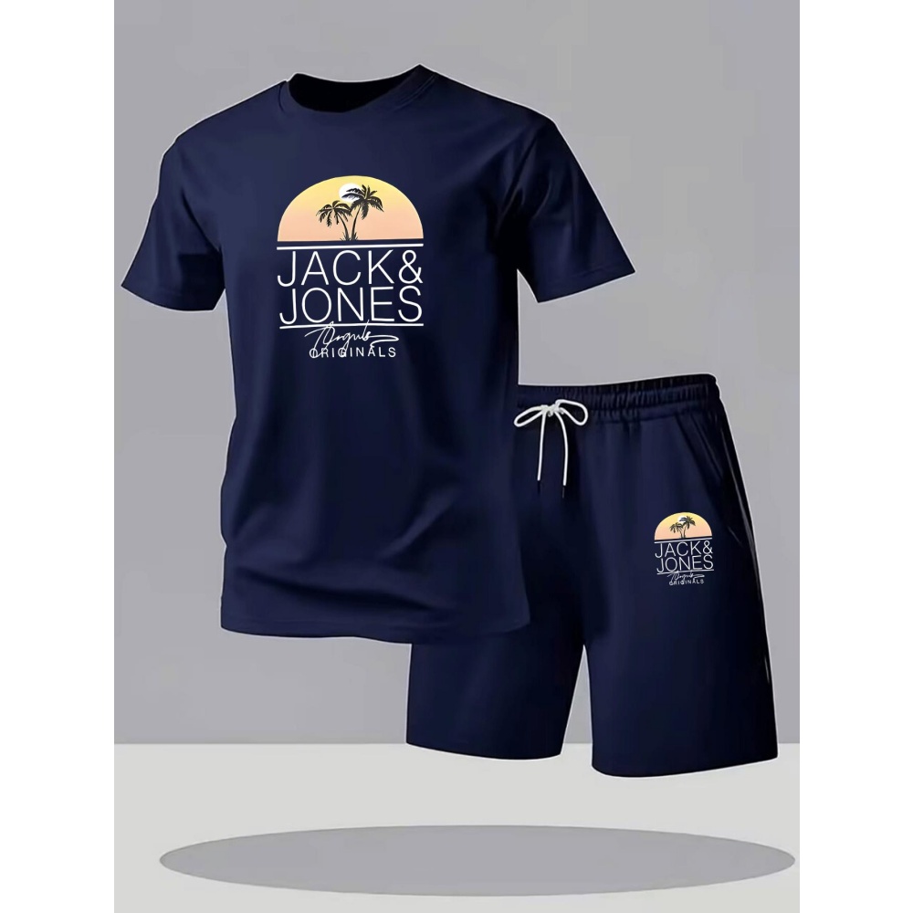 Summer Clothing Haul - Conjuntos de Camisetas Deportivas para Hombre,