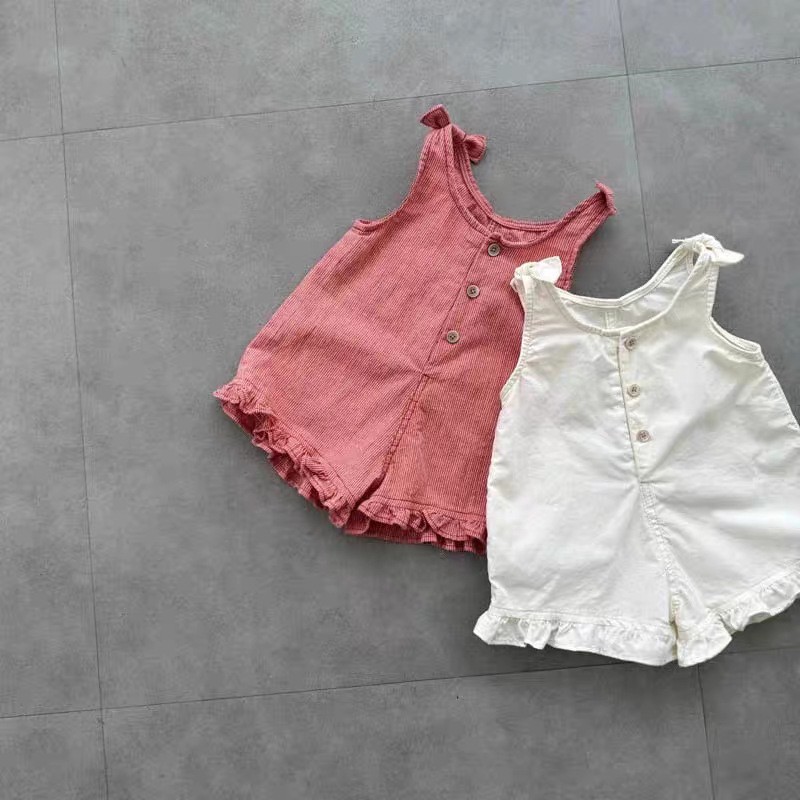 Summer Clothing Toddler - HY2831 Mono de verano para niñas