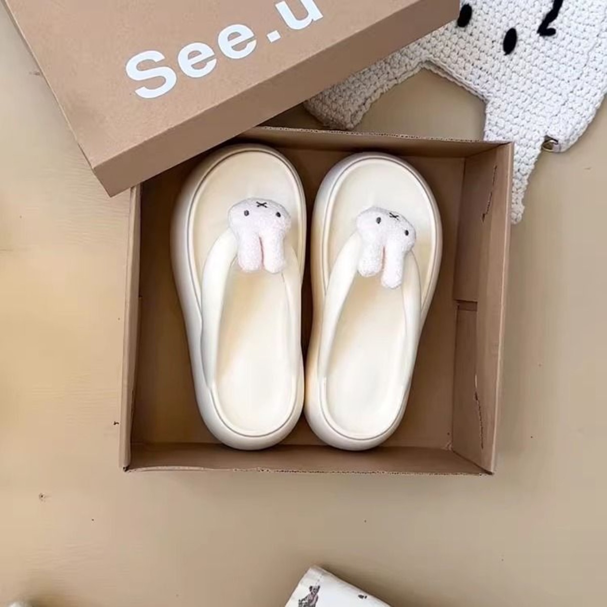 Chanclas Kawaii Miffy EVA, Lin - Summer Away Clothing reseña y precio
