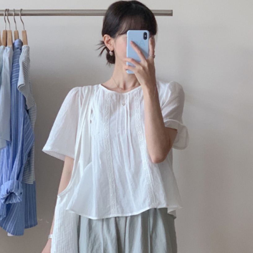 Blusa de Encaje Estilo Dulce p - Summer Youth Clothing reseña y precio