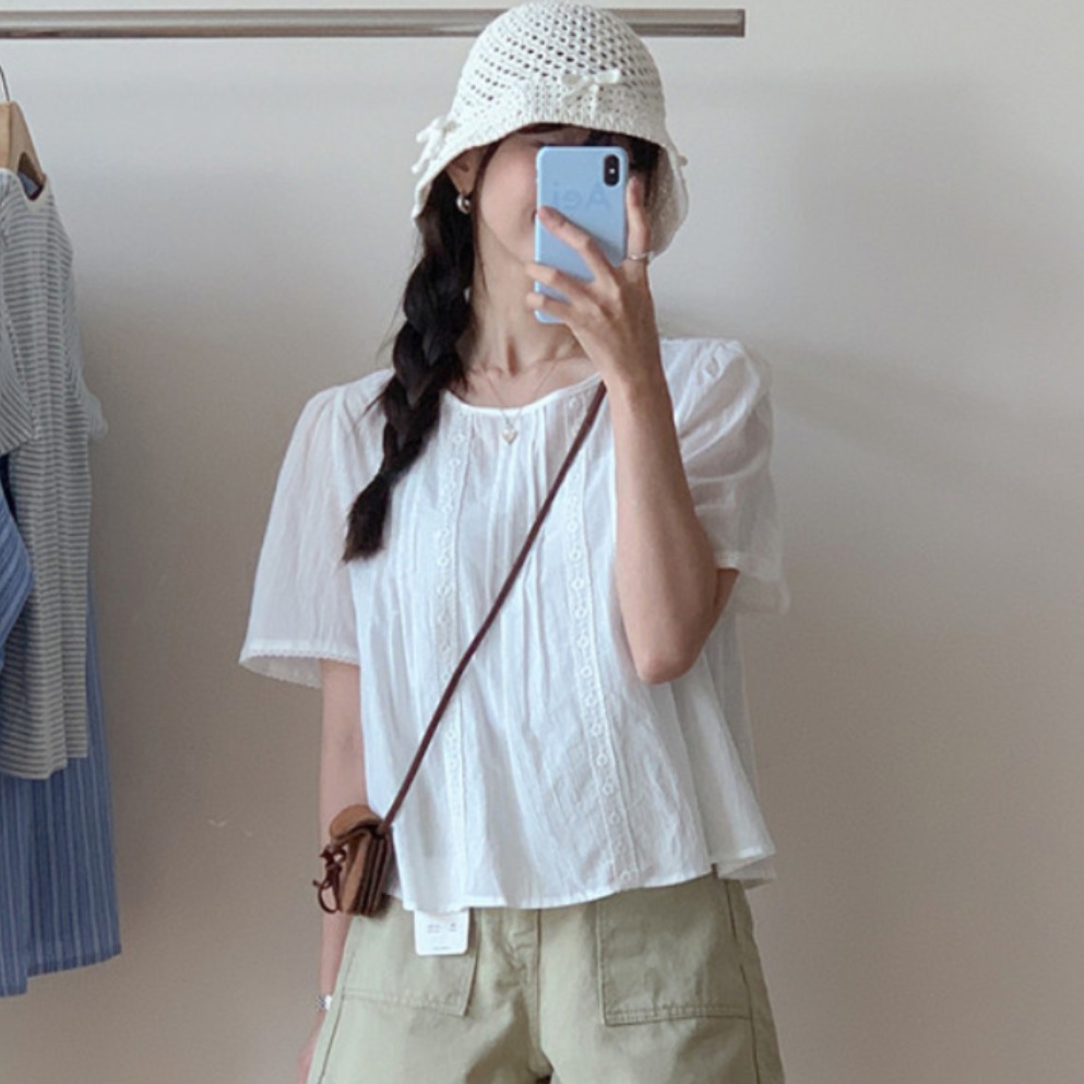 Blusa de Encaje Estilo Dulce p - Summer Youth Clothing reseña y precio