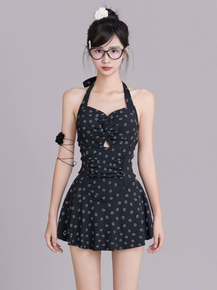 Traje de baño de una pieza hal - Swimsuit One Piece reseña y precio