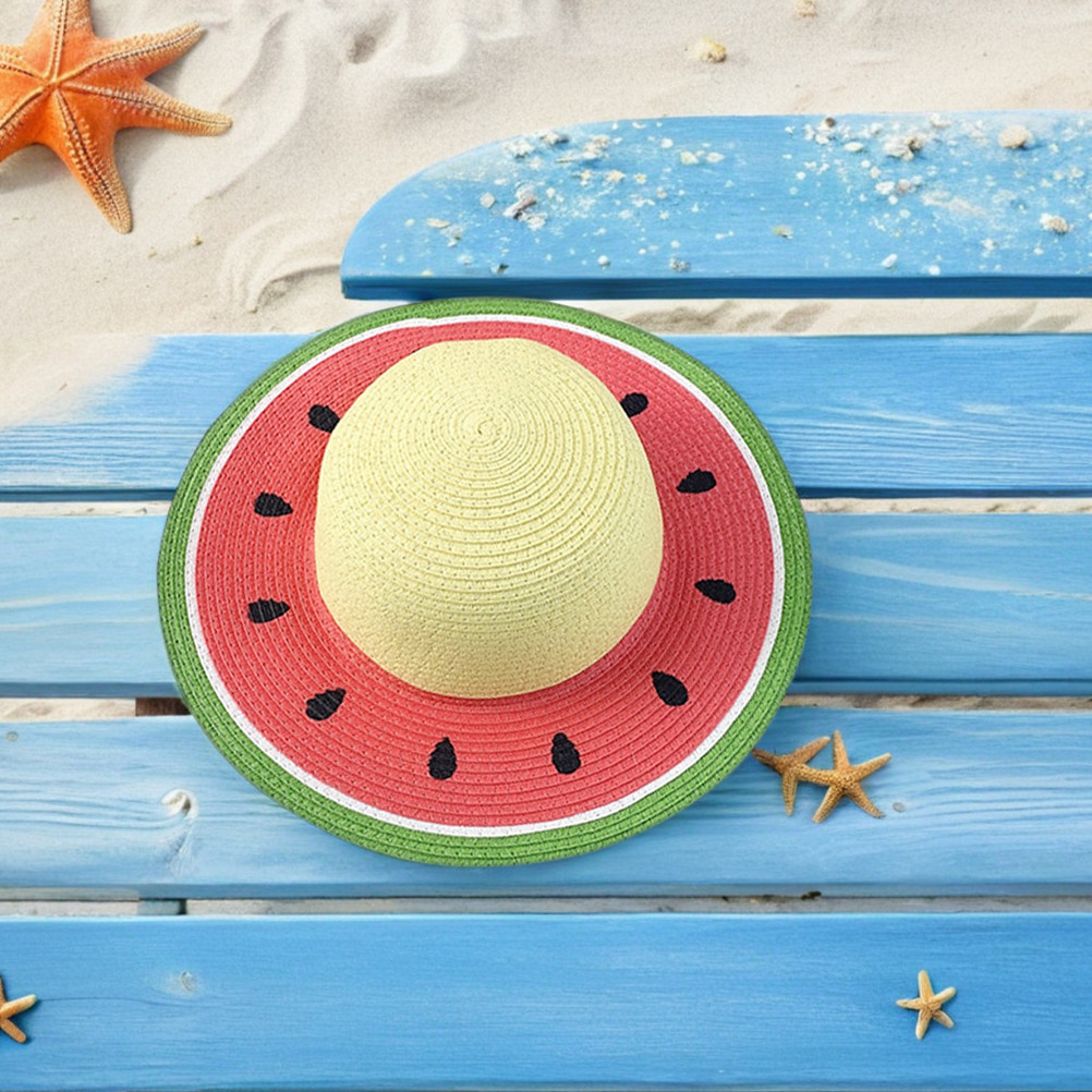 Sombrero de Paja de Sandía par - Sun Hat Wide Brim reseña y precio