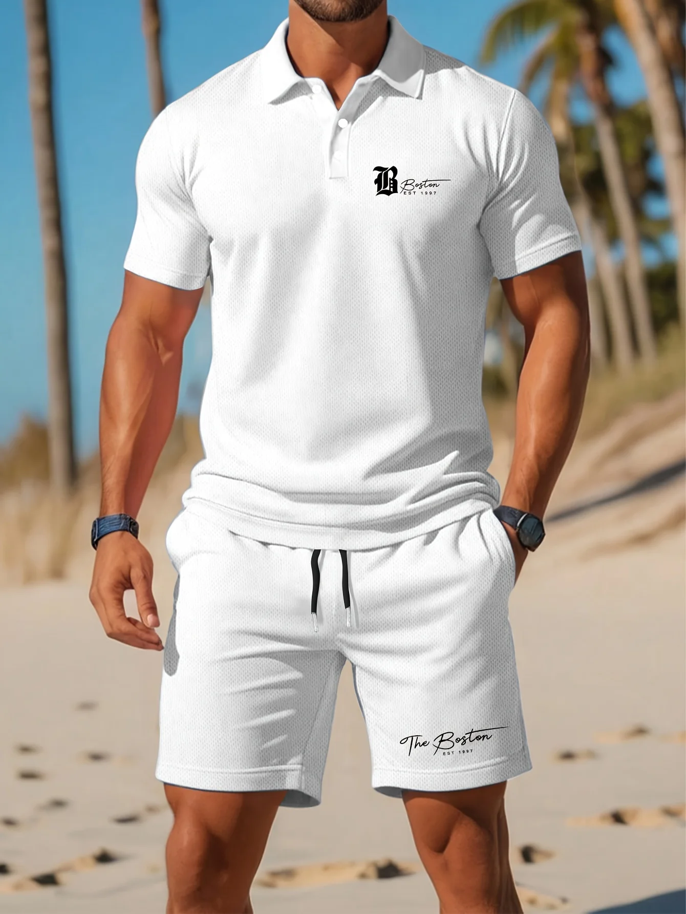 Conjunto de camisa Polo para h - Summer Clothing Haul reseña y precio