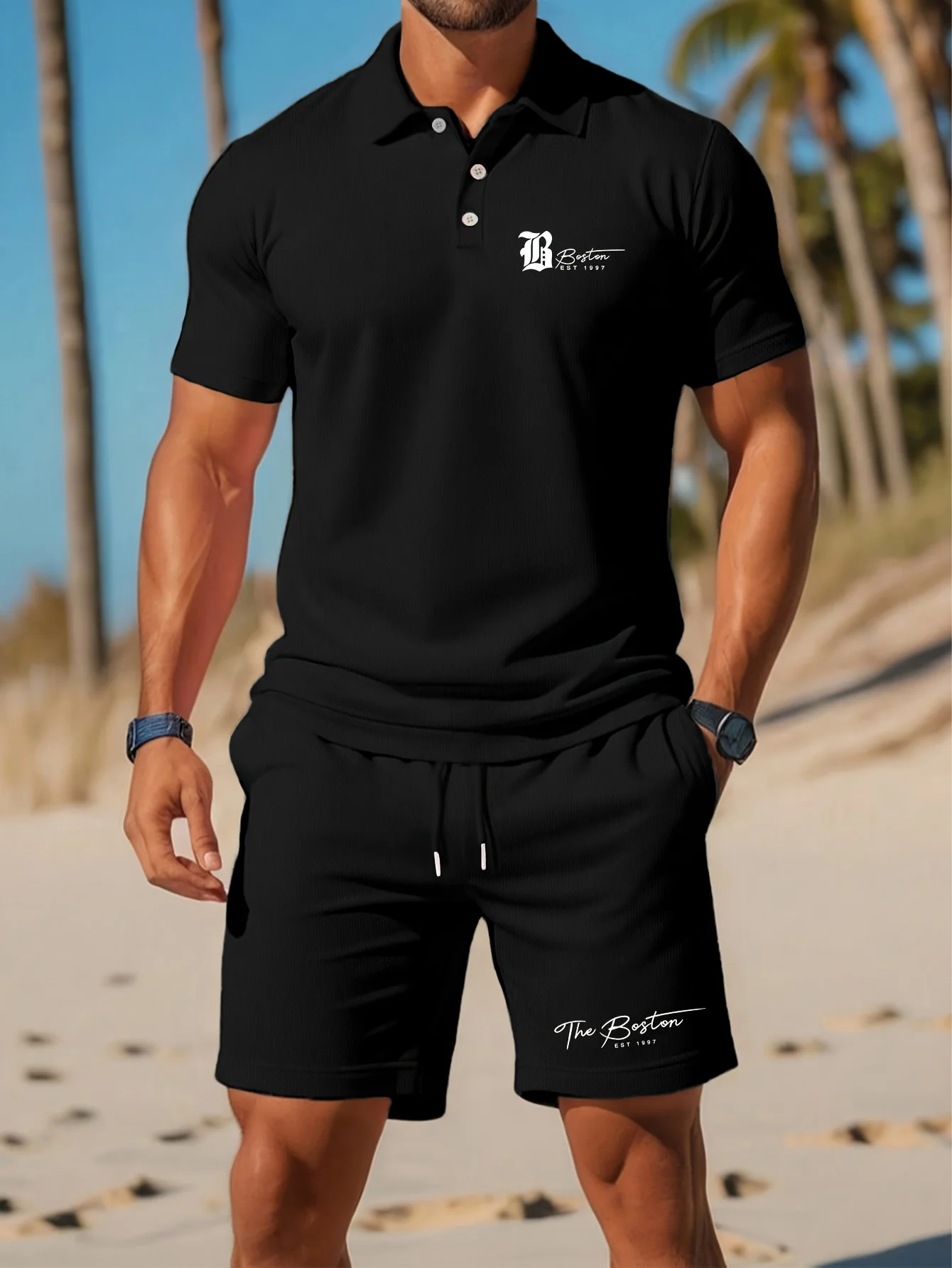 Conjunto de camisa Polo para h - Summer Clothing Haul reseña y precio