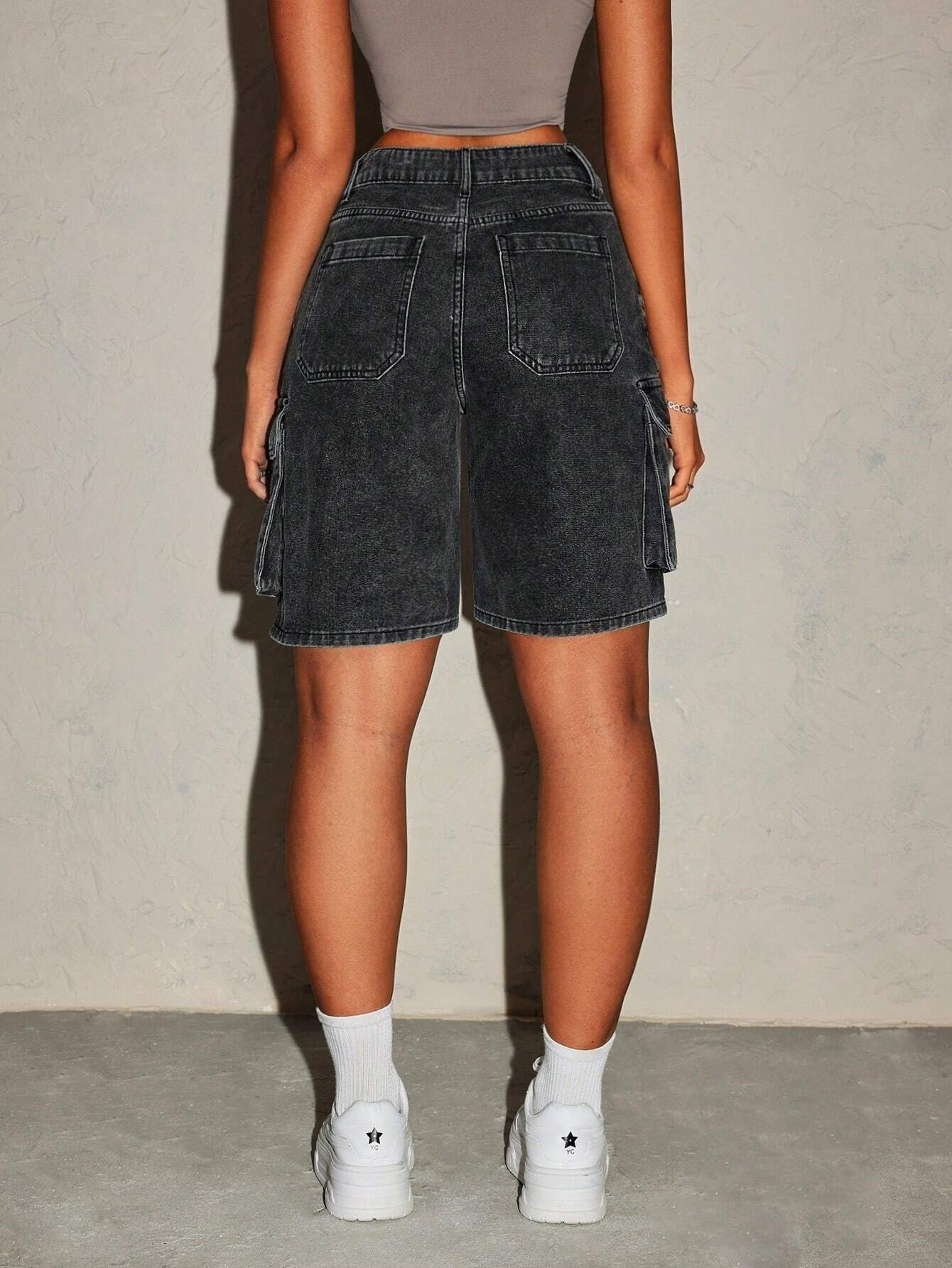 Shorts de Mezclilla Retro para - Summer Clothing Vintage reseña y precio