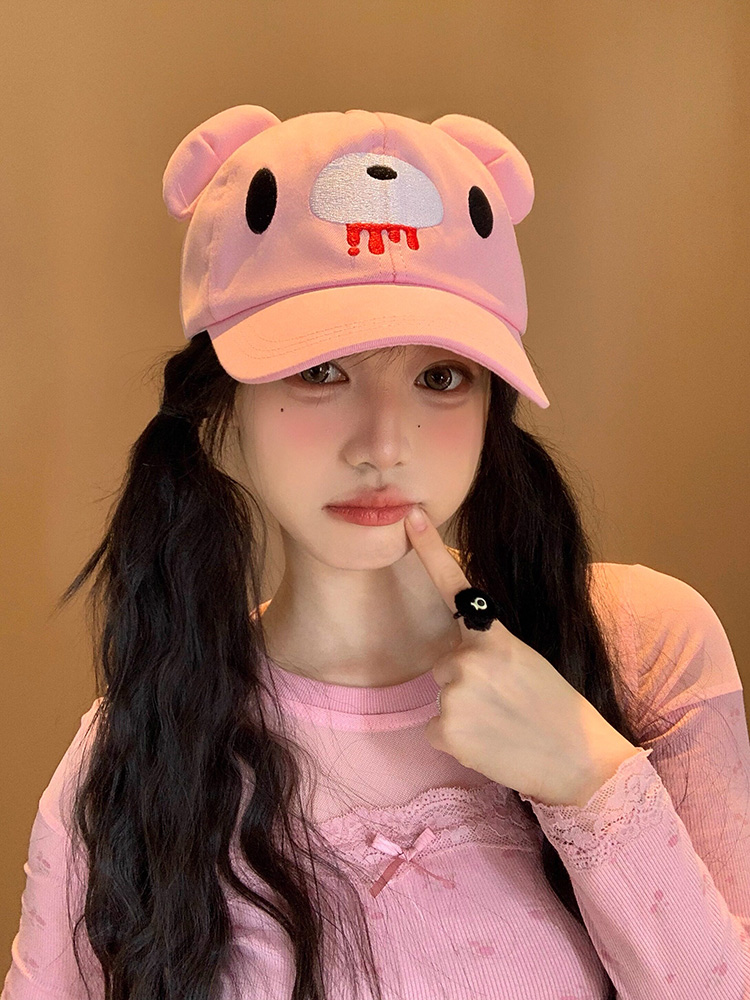 Gorra de béisbol rosa con orej - Sun Hat Wide Brim reseña y precio