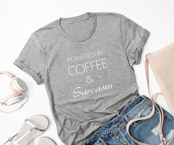 Camiseta Sugarbaby Coffee and  - Summer Clothing Quotes reseña y precio