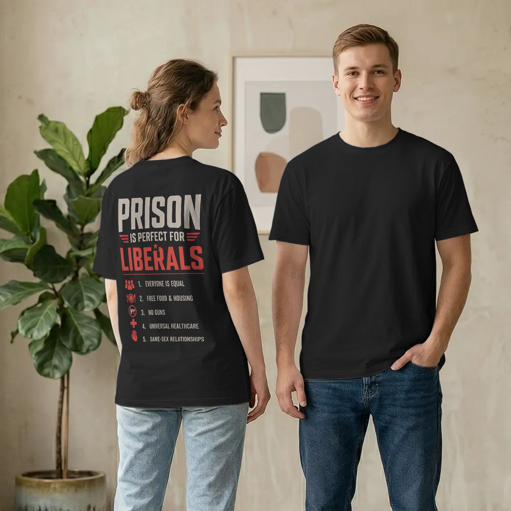 Camiseta Backprint Prison perf - Summer Clothing Quotes reseña y precio