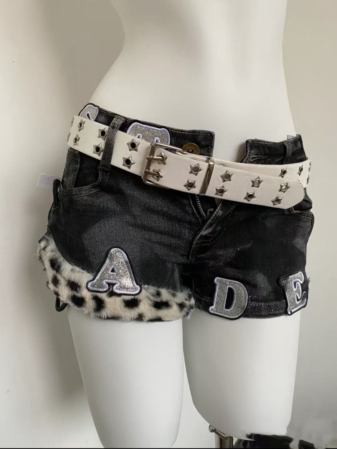 Y2k-pantalones cortos vaqueros - Summer Clothing Vintage reseña y precio
