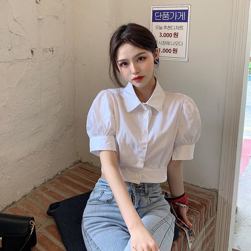 Camisa blanca coreana de veran - Summer Youth Clothing reseña y precio