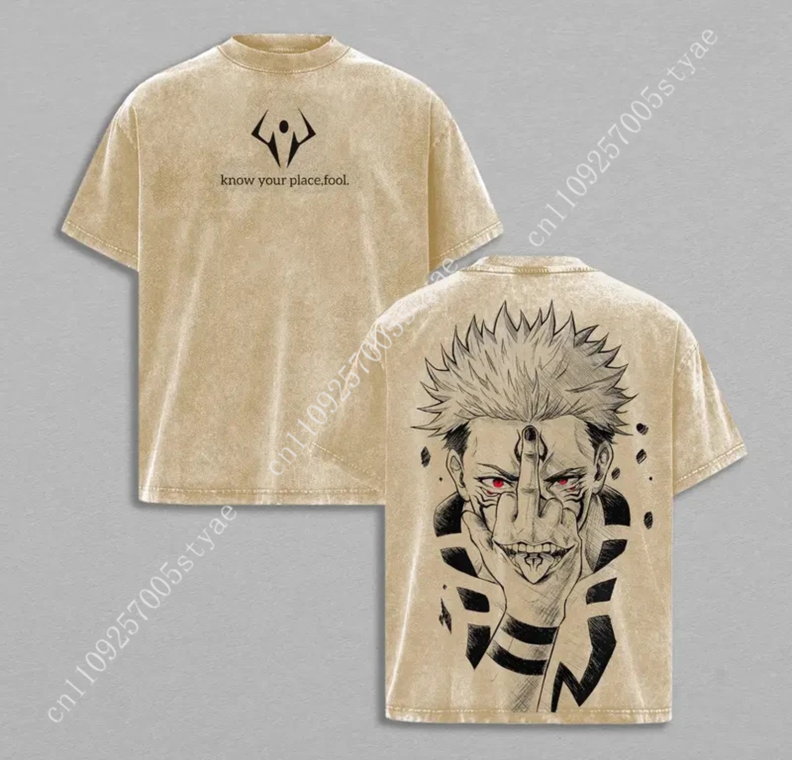 Camiseta Gráfica Anime Ryomen  - Summer Clothing Vintage reseña y precio